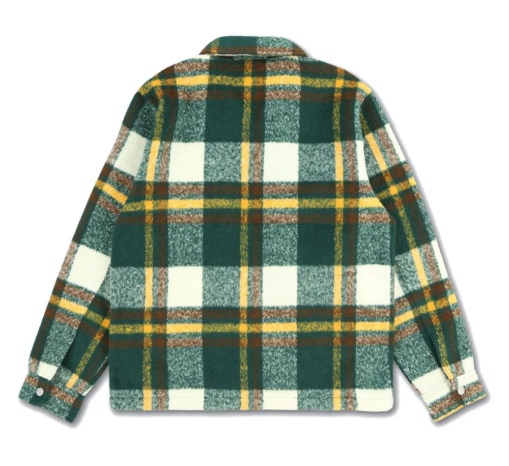 FOLKLORE PLAID WORK JACKET