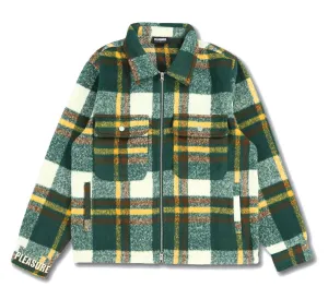 FOLKLORE PLAID WORK JACKET