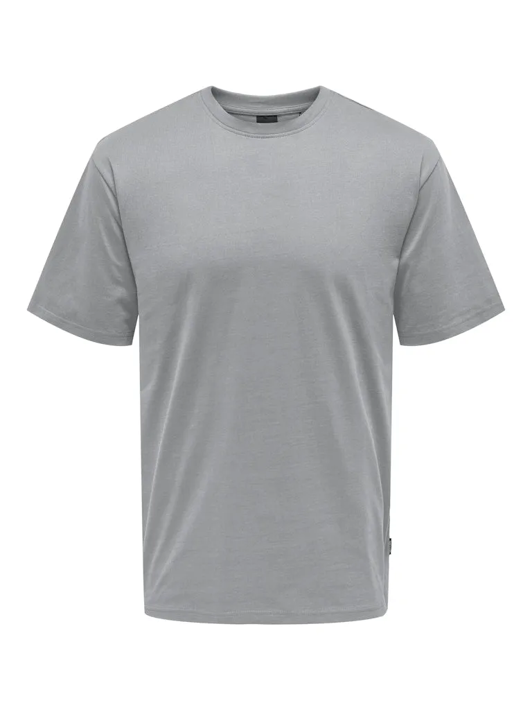 Fred Short Sleeve Tee | Ultimate Grey