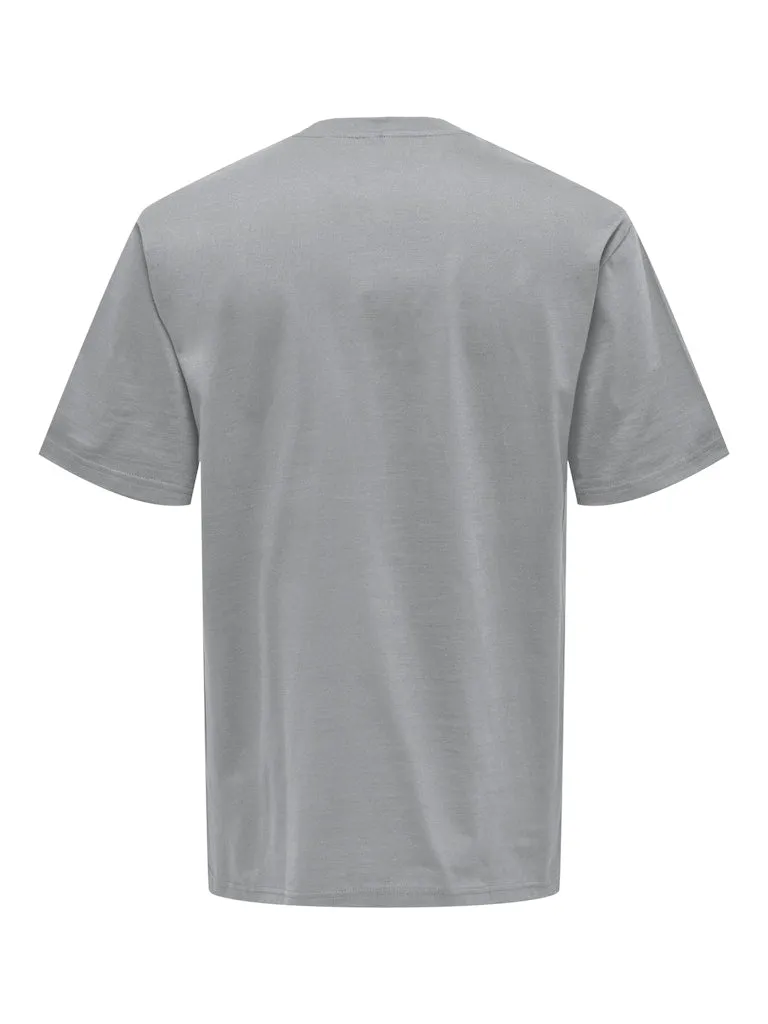 Fred Short Sleeve Tee | Ultimate Grey