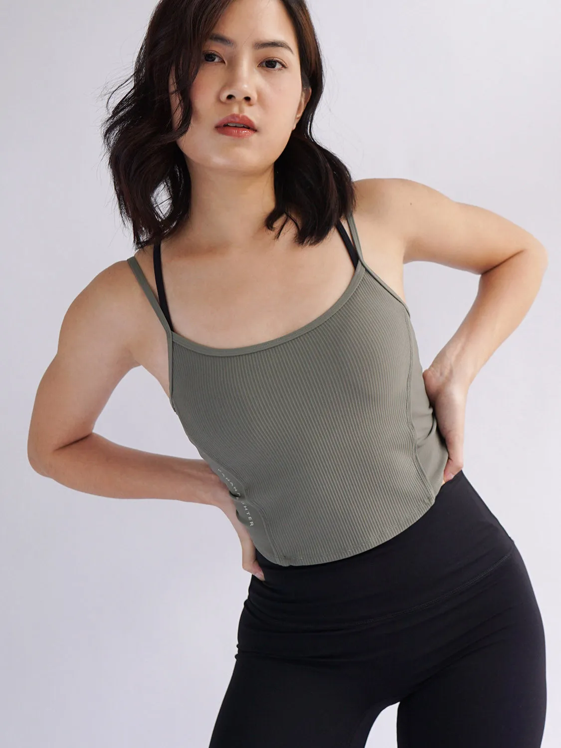 Freya Knot Top- Forest