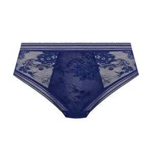 Fusion Lace Brief | Navy