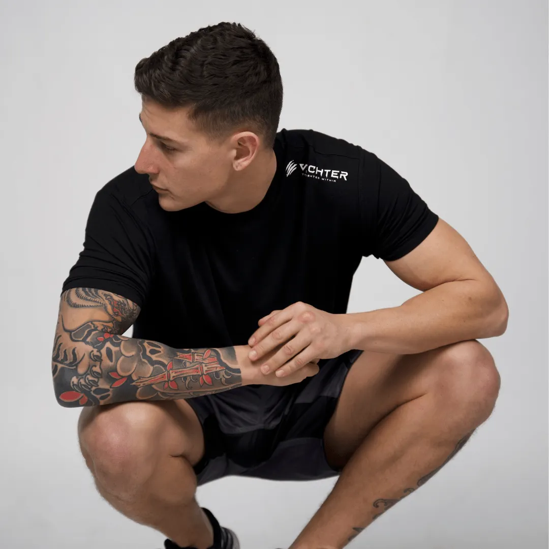 FusionFit Gym T-Shirt - Black