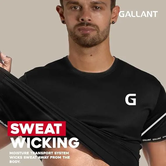 Gallant Men Training Top T-shirt - Mens Gym T Shirts