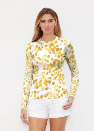 Golden Pome (7846) ~ Long Sleeve Rash Guard