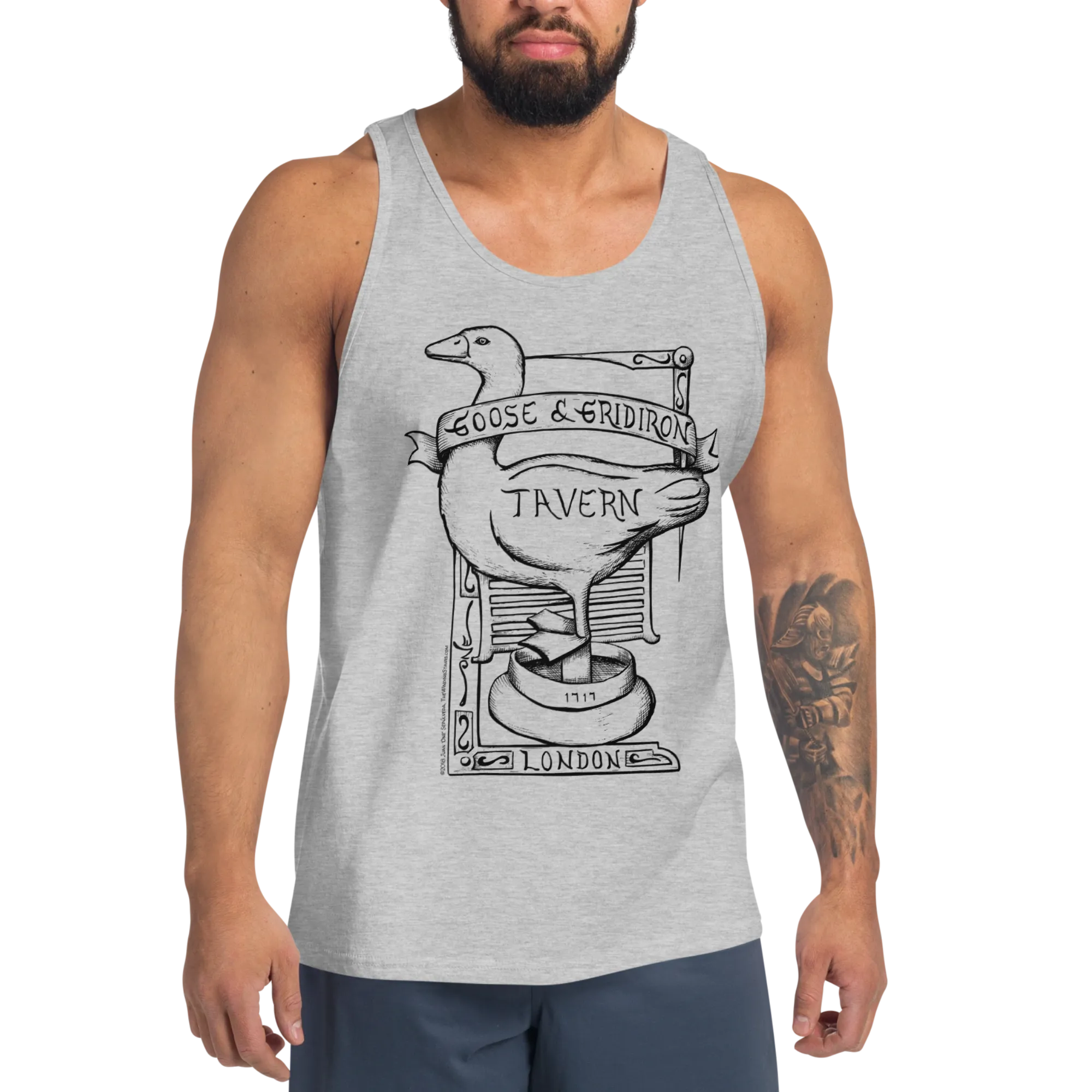 Goose and Gridiron Tavern Tank Top