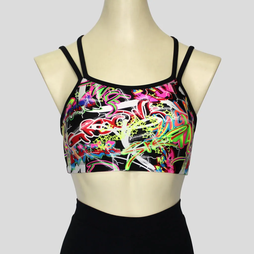 Graffiti Crop Top