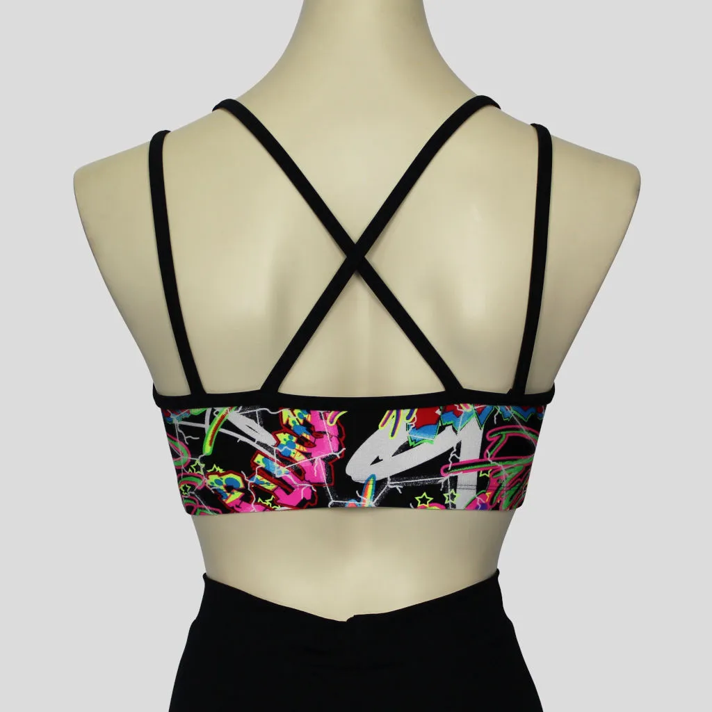 Graffiti Crop Top