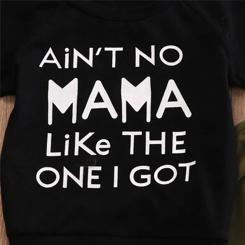 Graphic Print Short Sleeves T-Shirt and Sweatpants