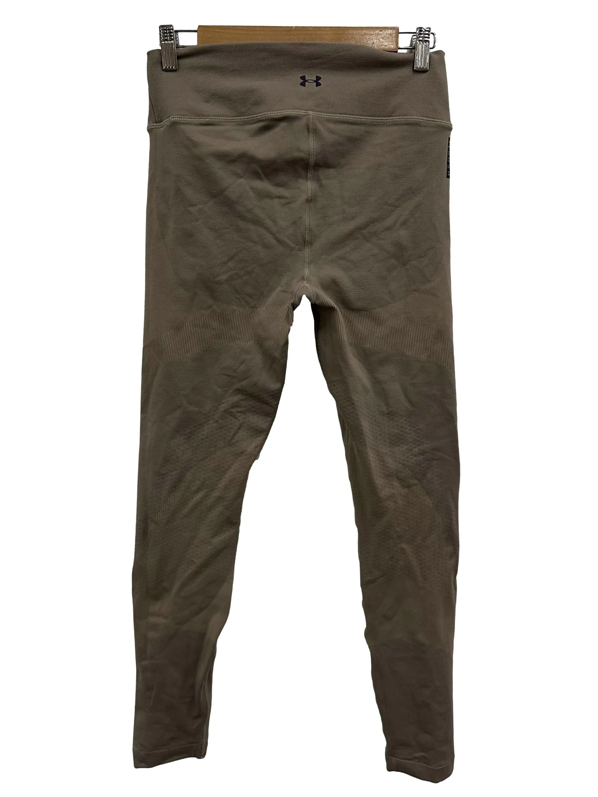 Grey-Brown Ribbed Leggings