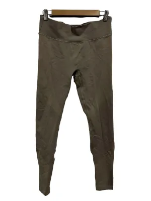 Grey-Brown Ribbed Leggings