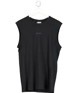 gymshark Black Printed Tank UK L