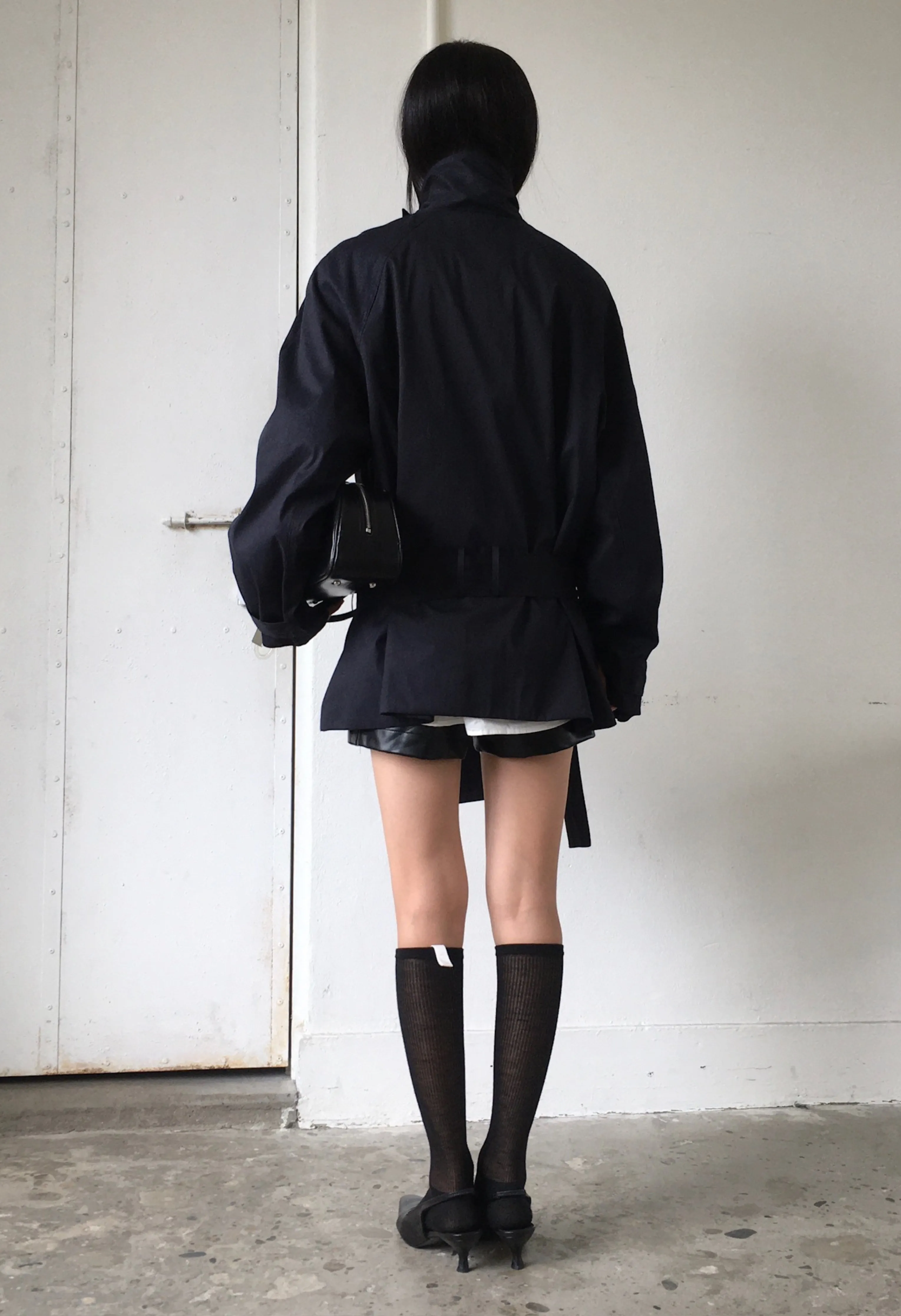 Half Trench in Black