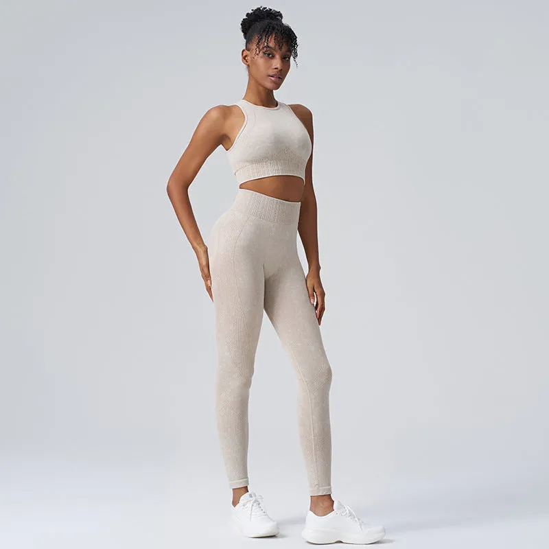 High-Stretch High Waist Activewear Set