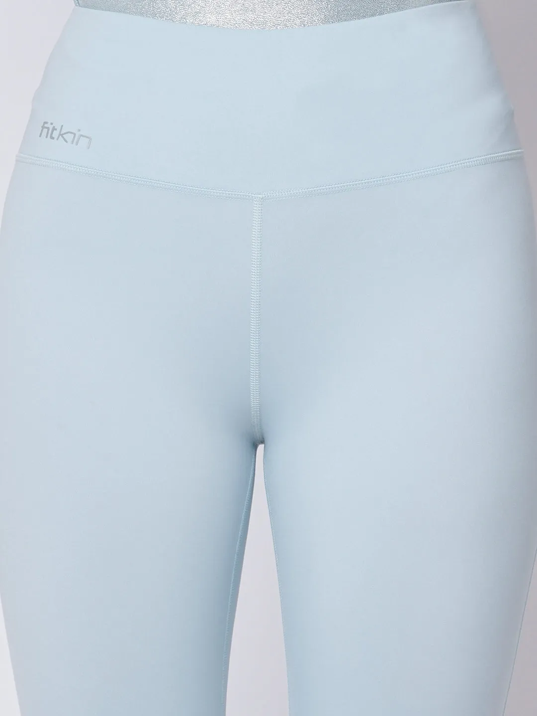 High waisted pure luxe blue tights