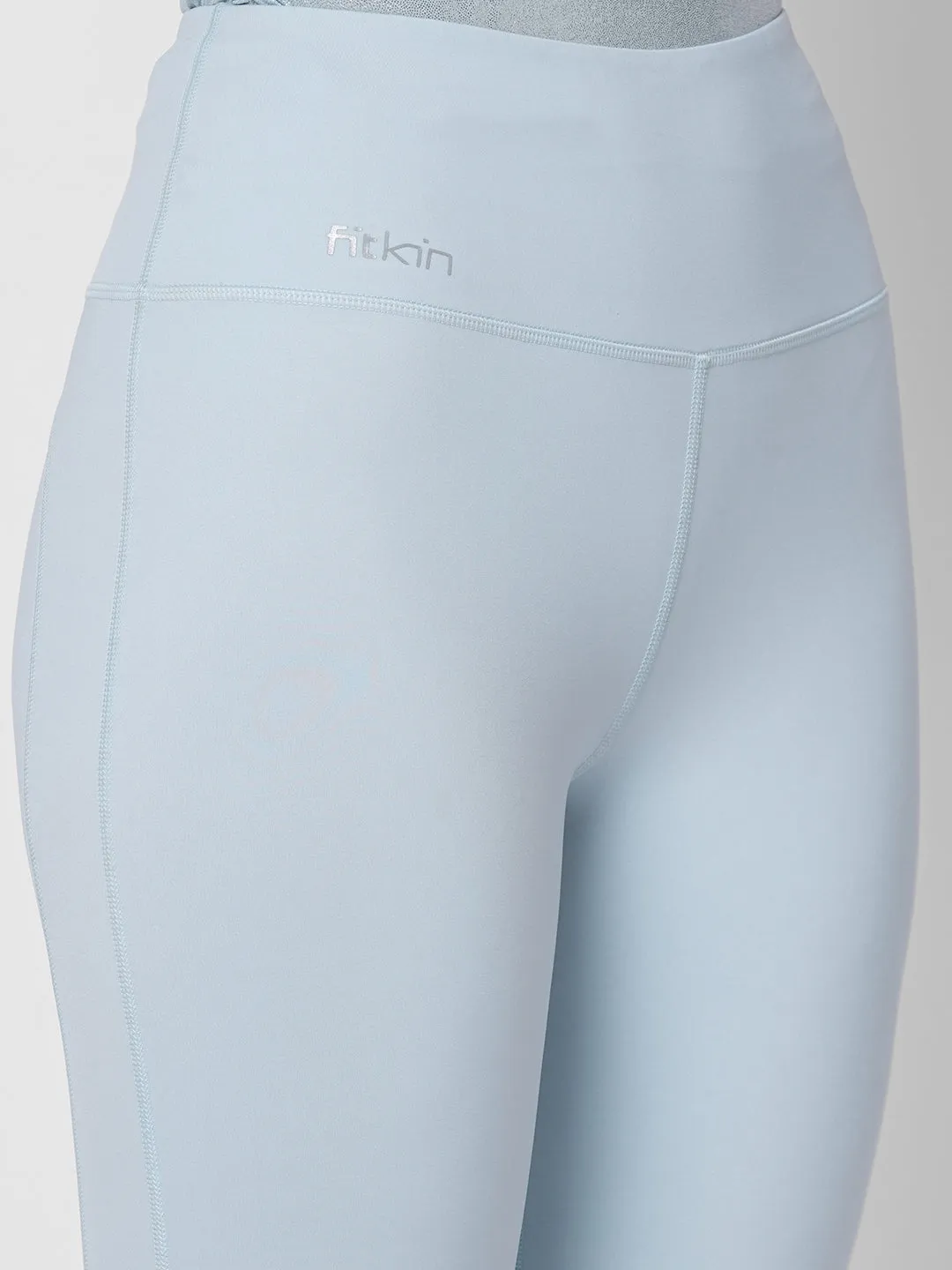 High waisted pure luxe blue tights