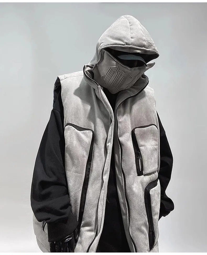 Hooded Uc Utility Vest