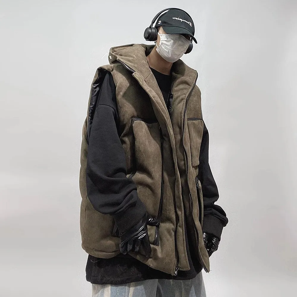 Hooded Uc Utility Vest