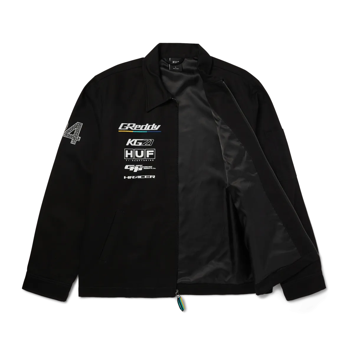 HUF x GReddy Performance Formula Jacket - Black