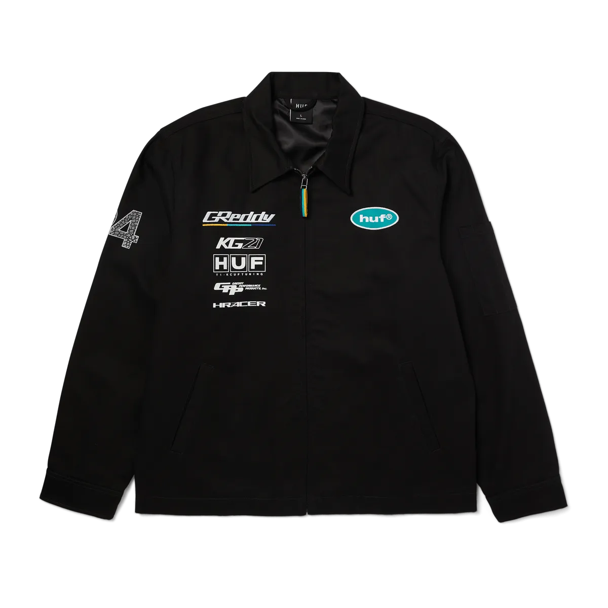 HUF x GReddy Performance Formula Jacket - Black