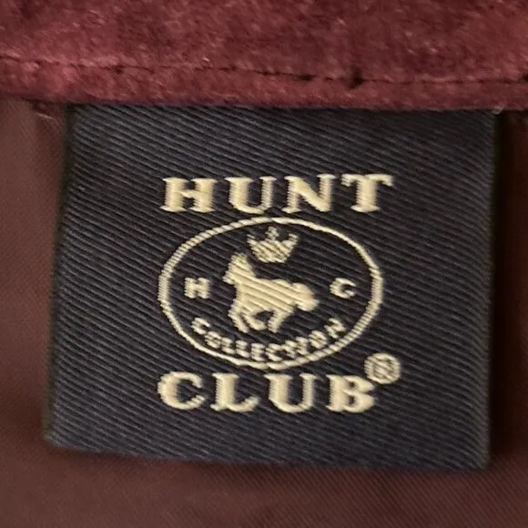 Hunt Club SZL Vintage Purple Suede Leather Shacket Western Ranch 80's Old $