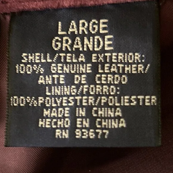 Hunt Club SZL Vintage Purple Suede Leather Shacket Western Ranch 80's Old $