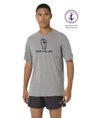 I Got You, Inc. FRR - ASICS Men's Tee Grey (1011439457)