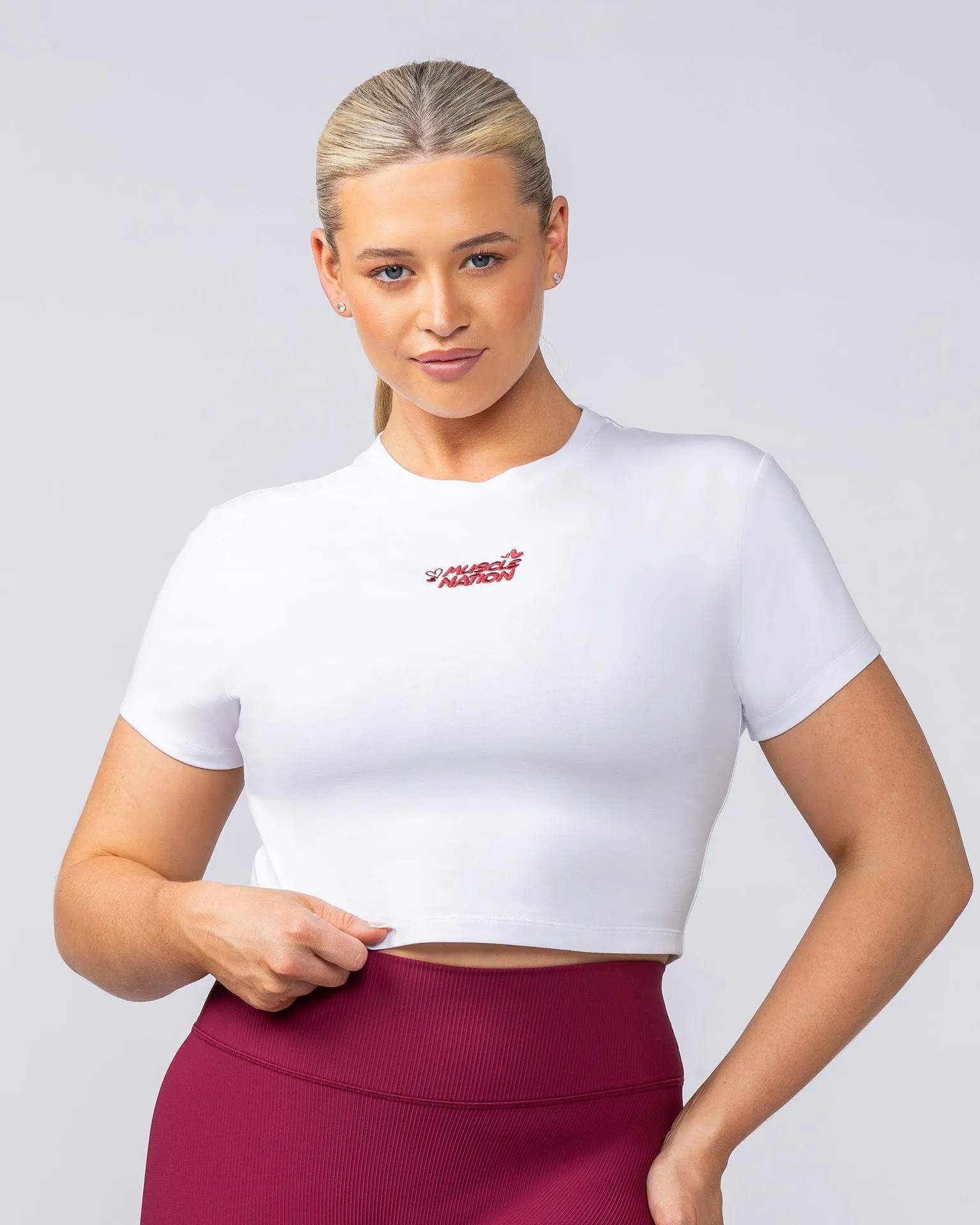 Iconic Baby Tee - White