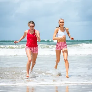 IMPI Fitted Running Singlet - Red