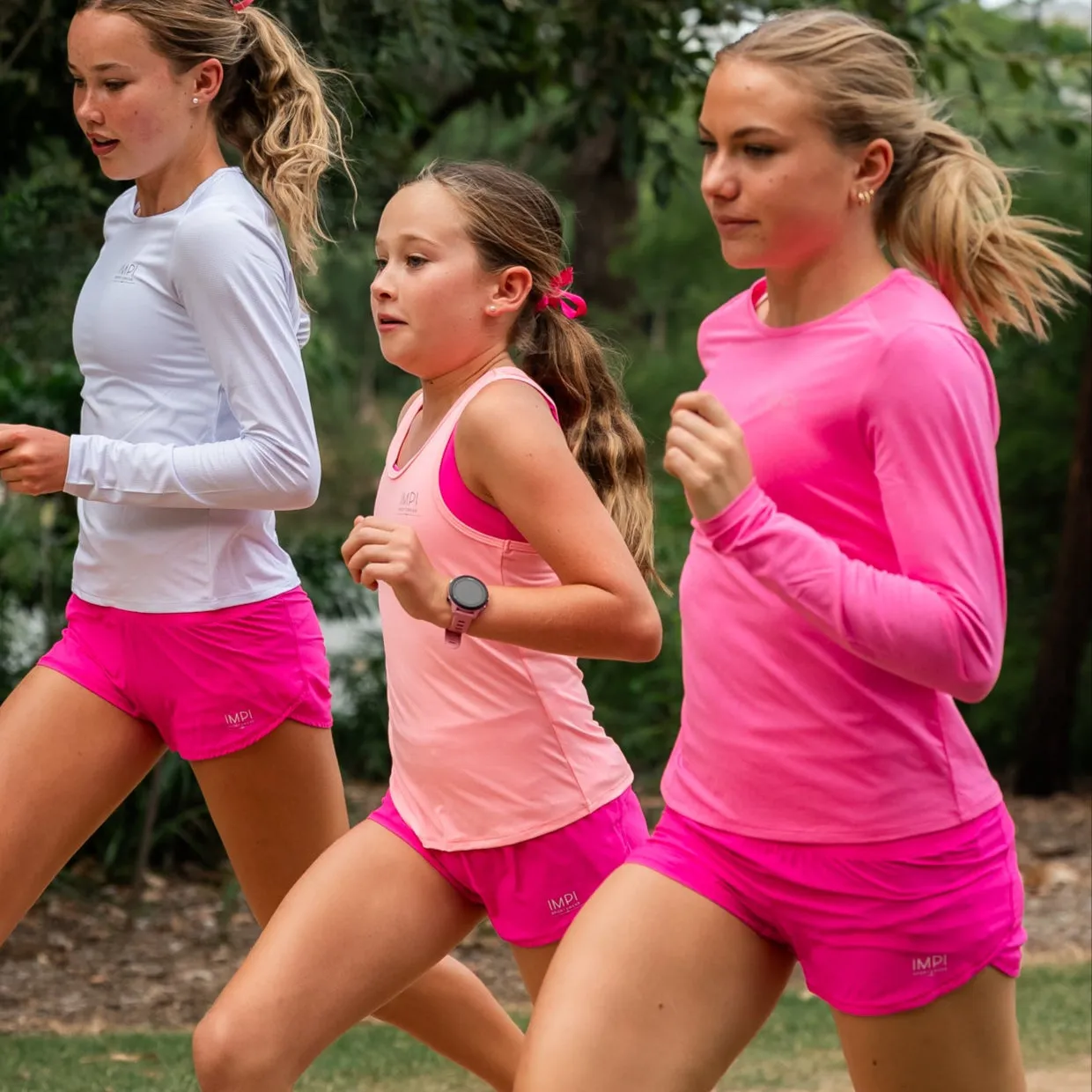 IMPI Long Sleeve Running Tee - Fuchsia