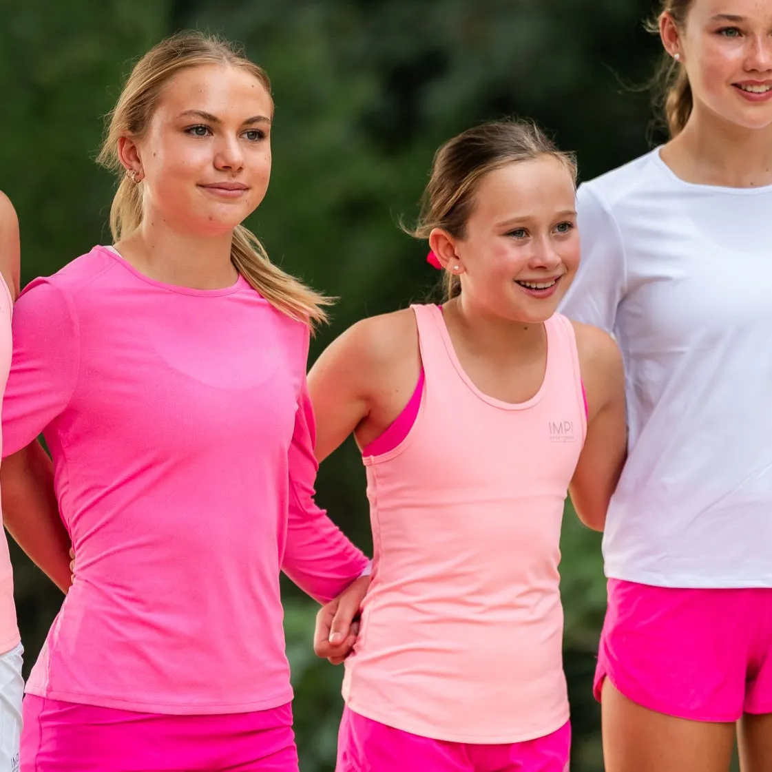 IMPI Long Sleeve Running Tee - Fuchsia