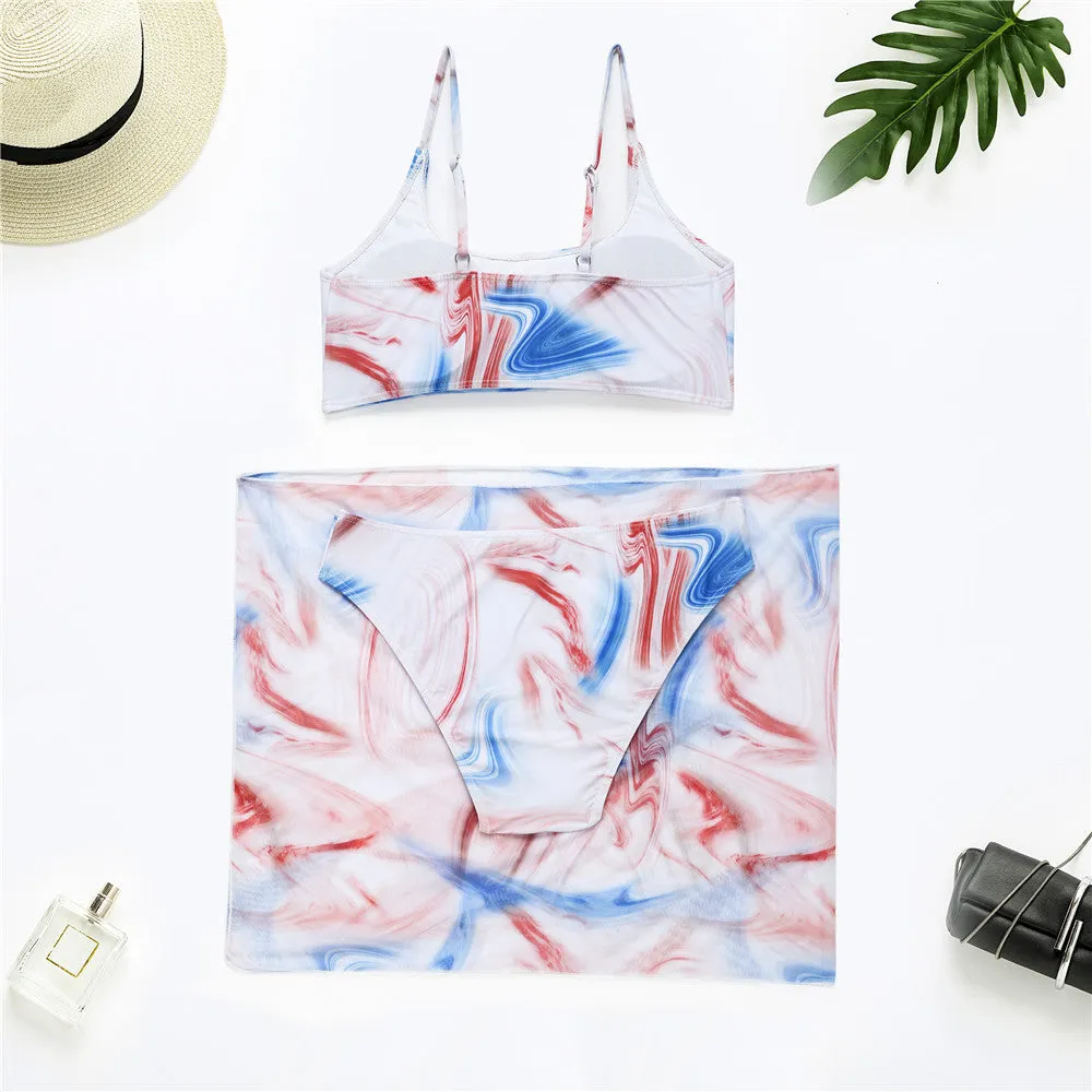 Isha Swimsuit Split Three-piece Bikini trendy