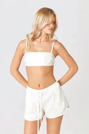 Ivory Strappy Crop