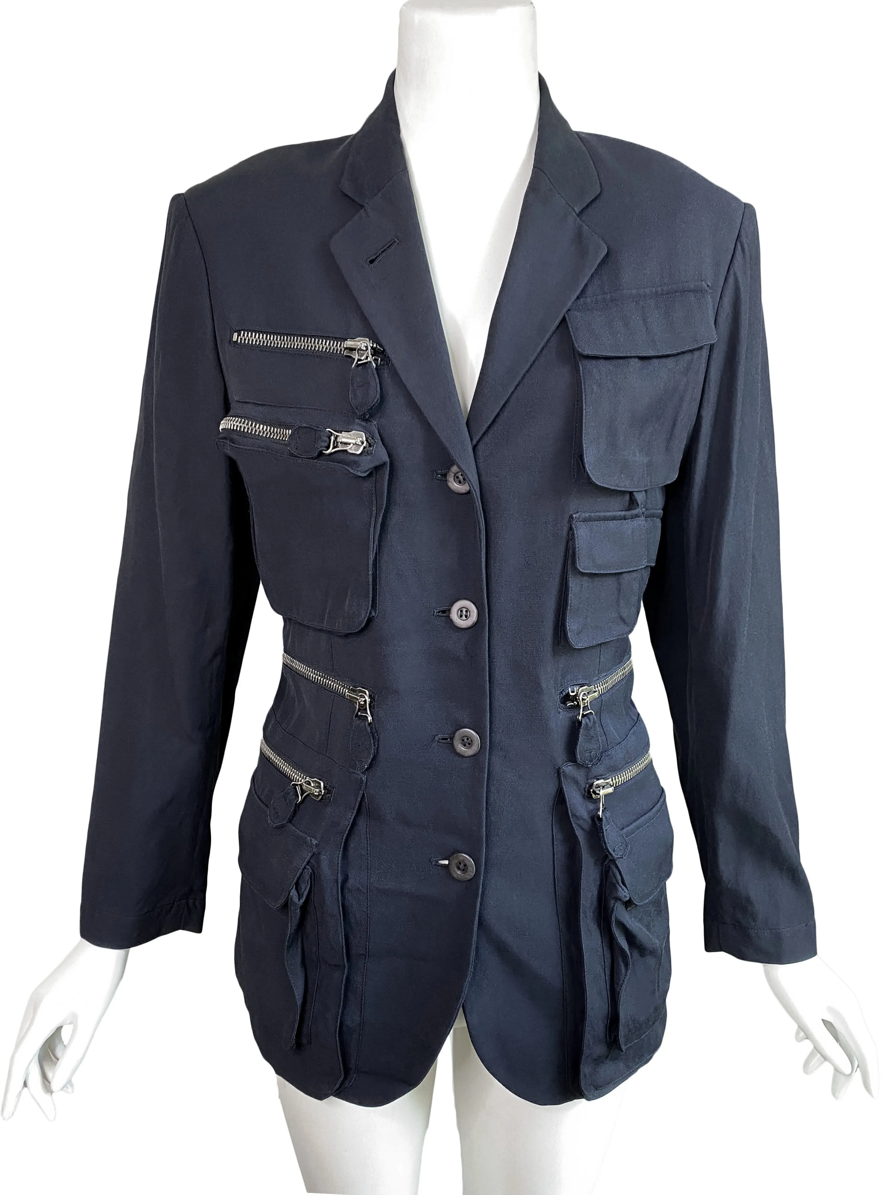 Jean Paul Gaultier Femme 1990s Utility Jacket