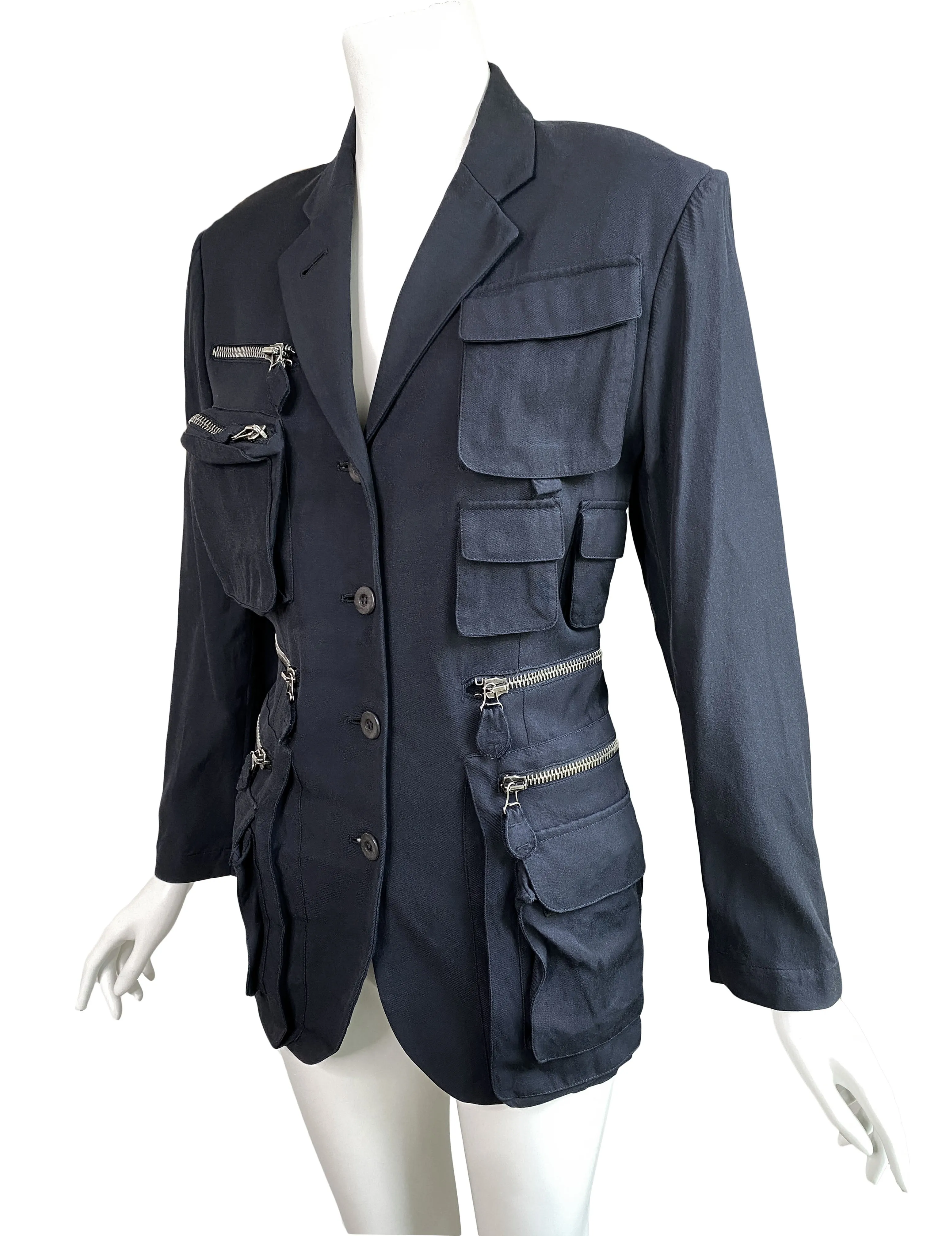 Jean Paul Gaultier Femme 1990s Utility Jacket