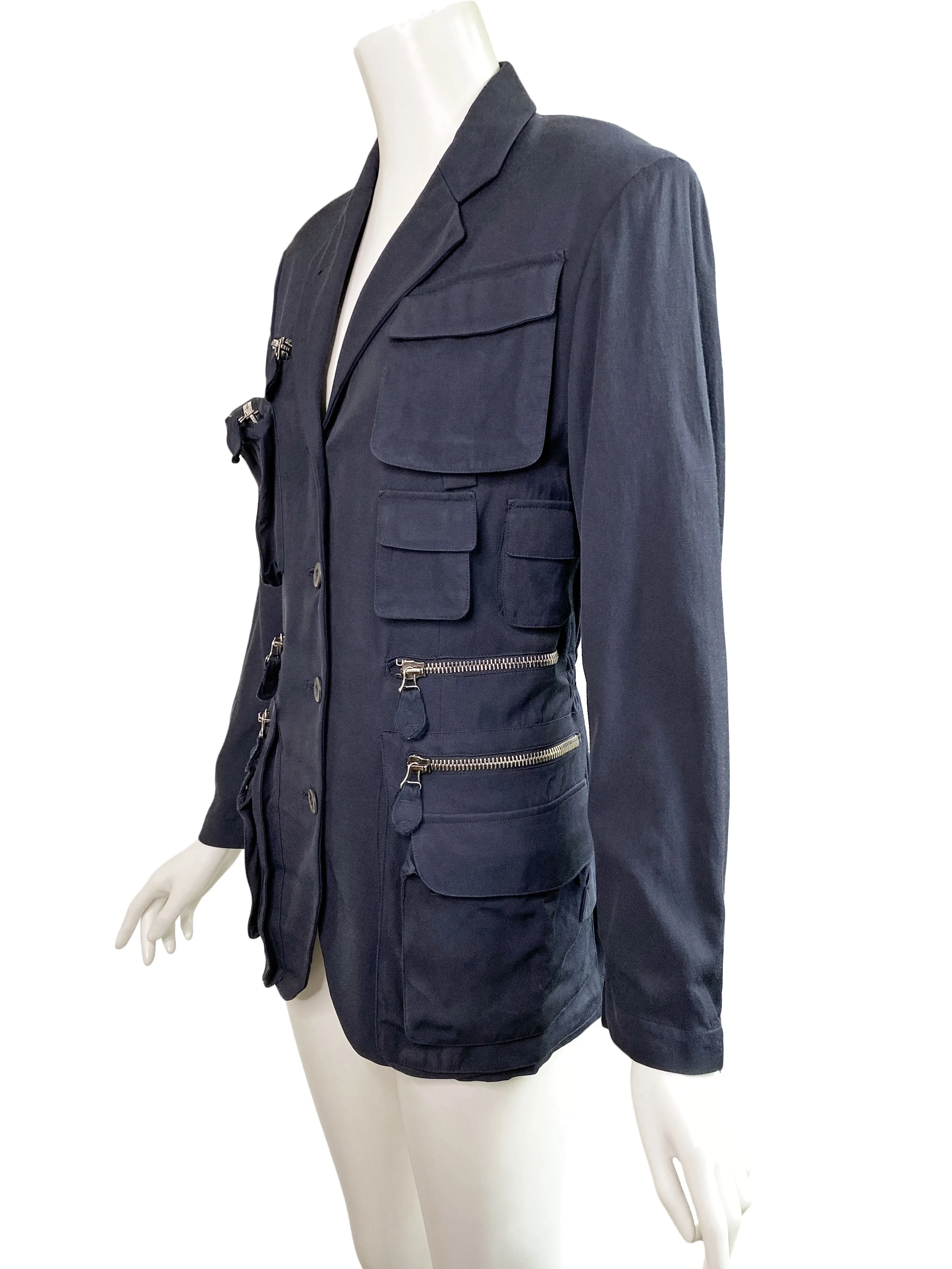 Jean Paul Gaultier Femme 1990s Utility Jacket