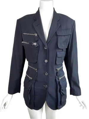 Jean Paul Gaultier Femme 1990s Utility Jacket