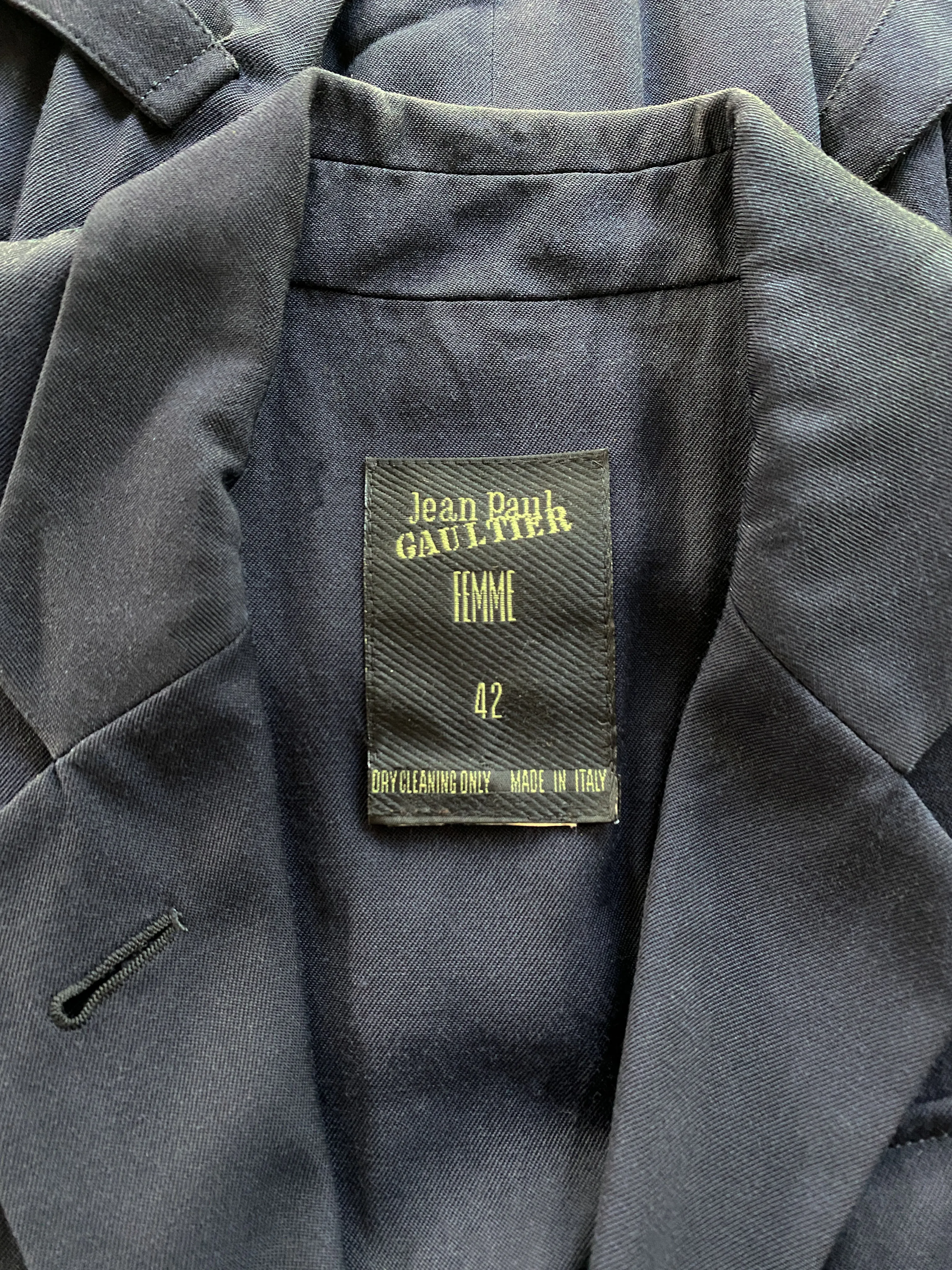 Jean Paul Gaultier Femme 1990s Utility Jacket
