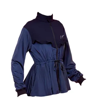 J.Jane Frill Oblique Windbreaker (Navy)