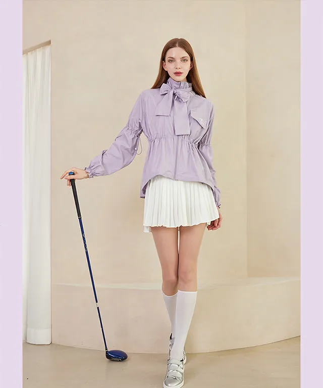 J.Jane Shiny Overfit Windbreaker - Lavender