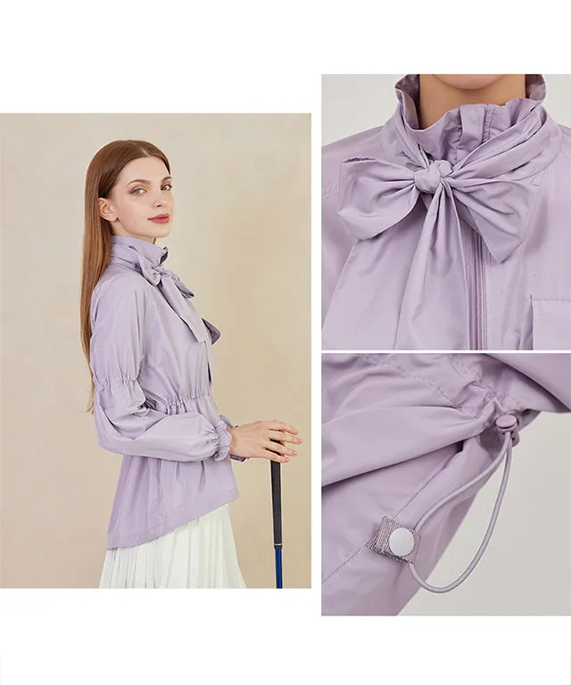 J.Jane Shiny Overfit Windbreaker - Lavender