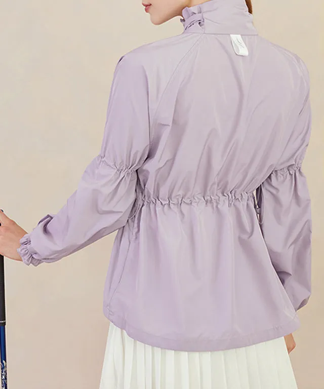 J.Jane Shiny Overfit Windbreaker - Lavender