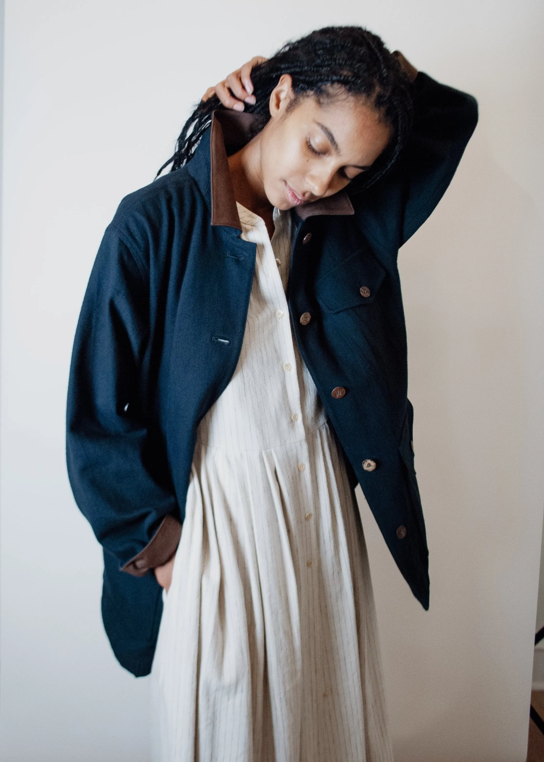 JKT03 Field Jacket, Navy Blue