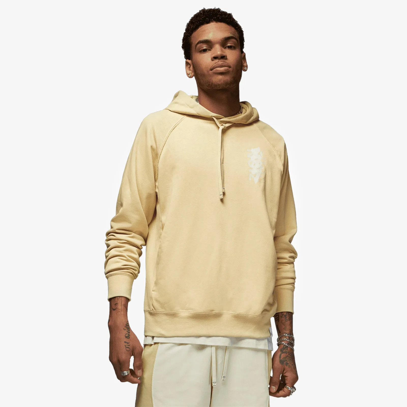 Jordan X Zion Number One Dri-FIT Fleece Hoodie - Gold