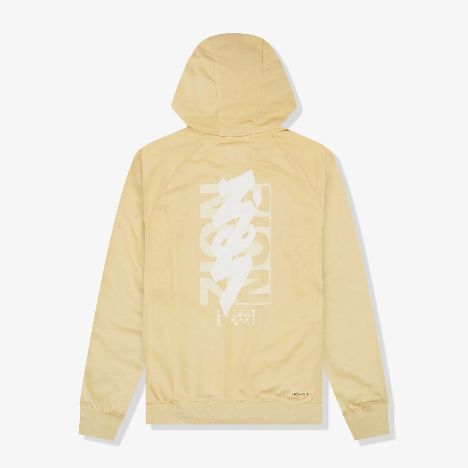 Jordan X Zion Number One Dri-FIT Fleece Hoodie - Gold