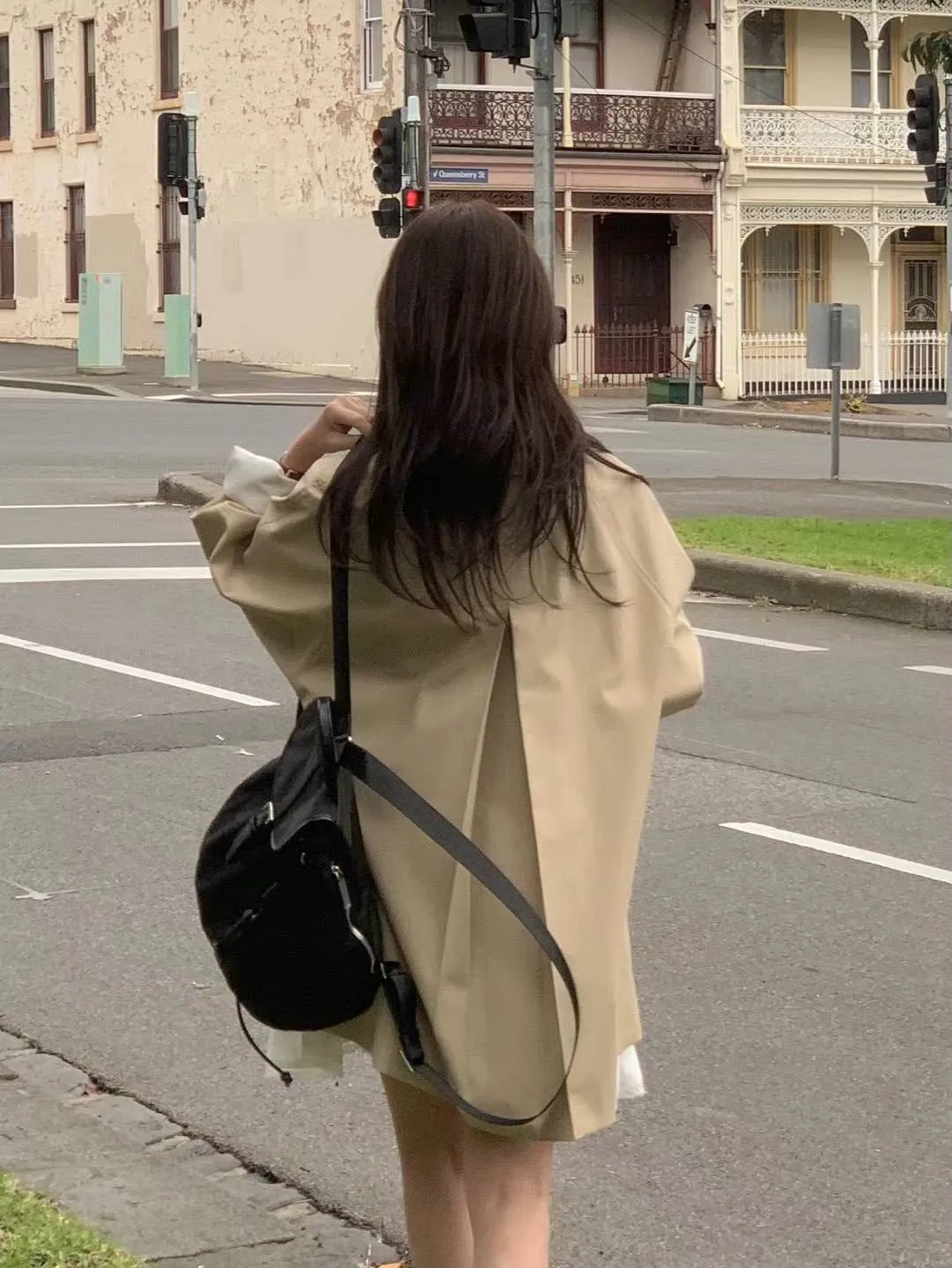 KALIN SHORT TRENCH BEIGE