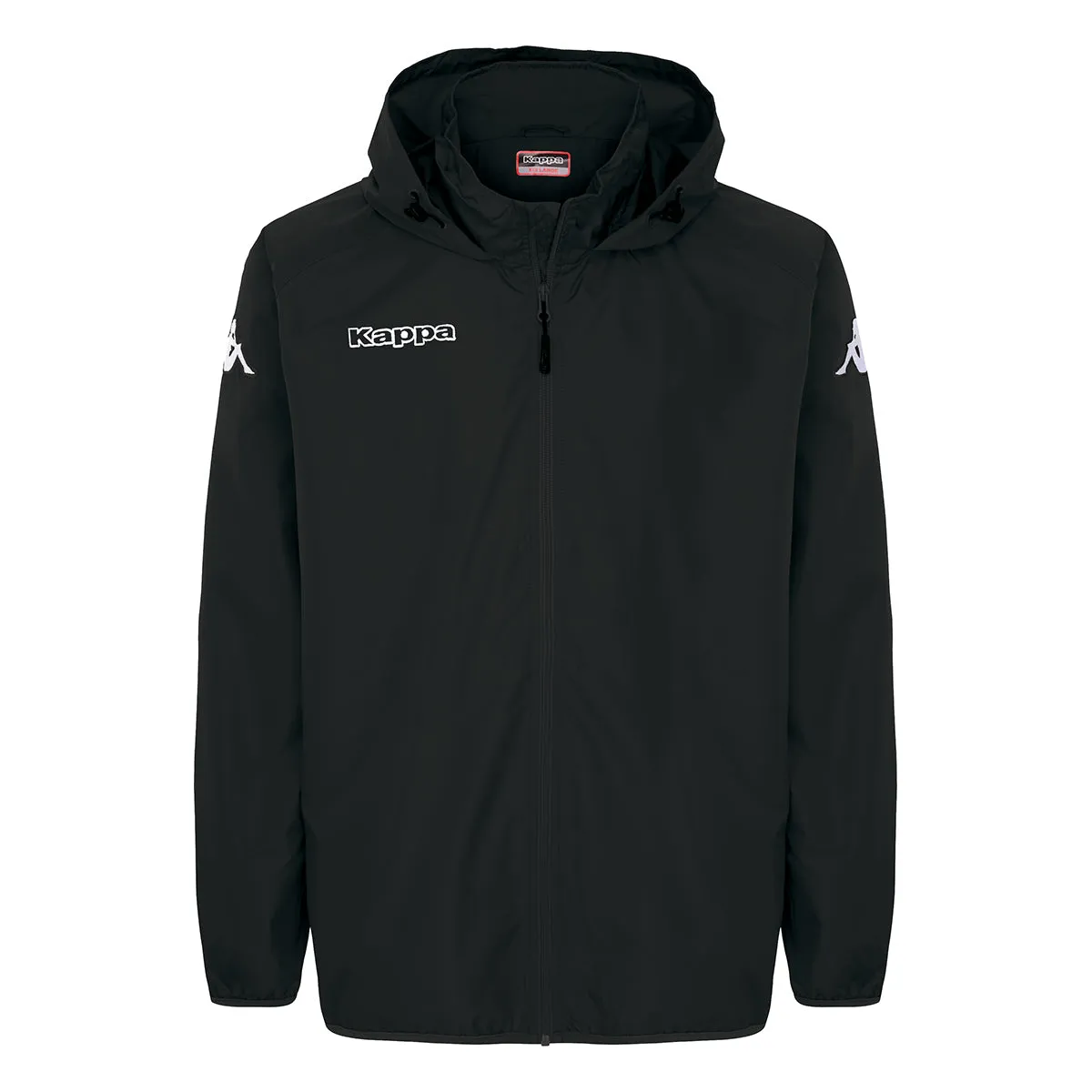 Kappa Martio Windbreaker Rain Jacket (Black)