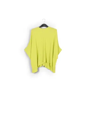 Khaki oversized seersucker top