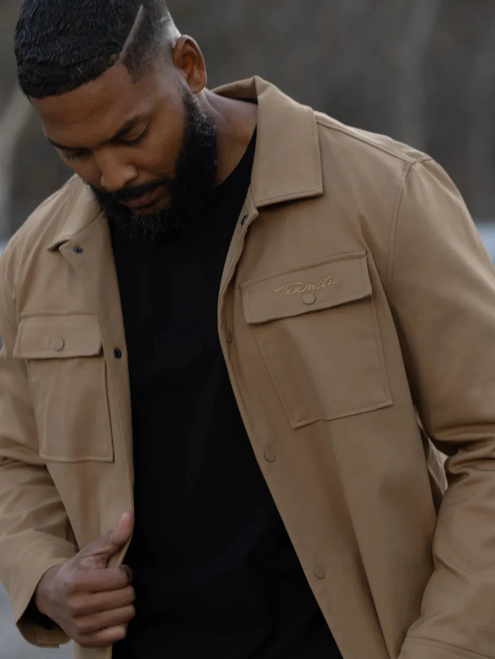 KHAKI UTILITY JACKET