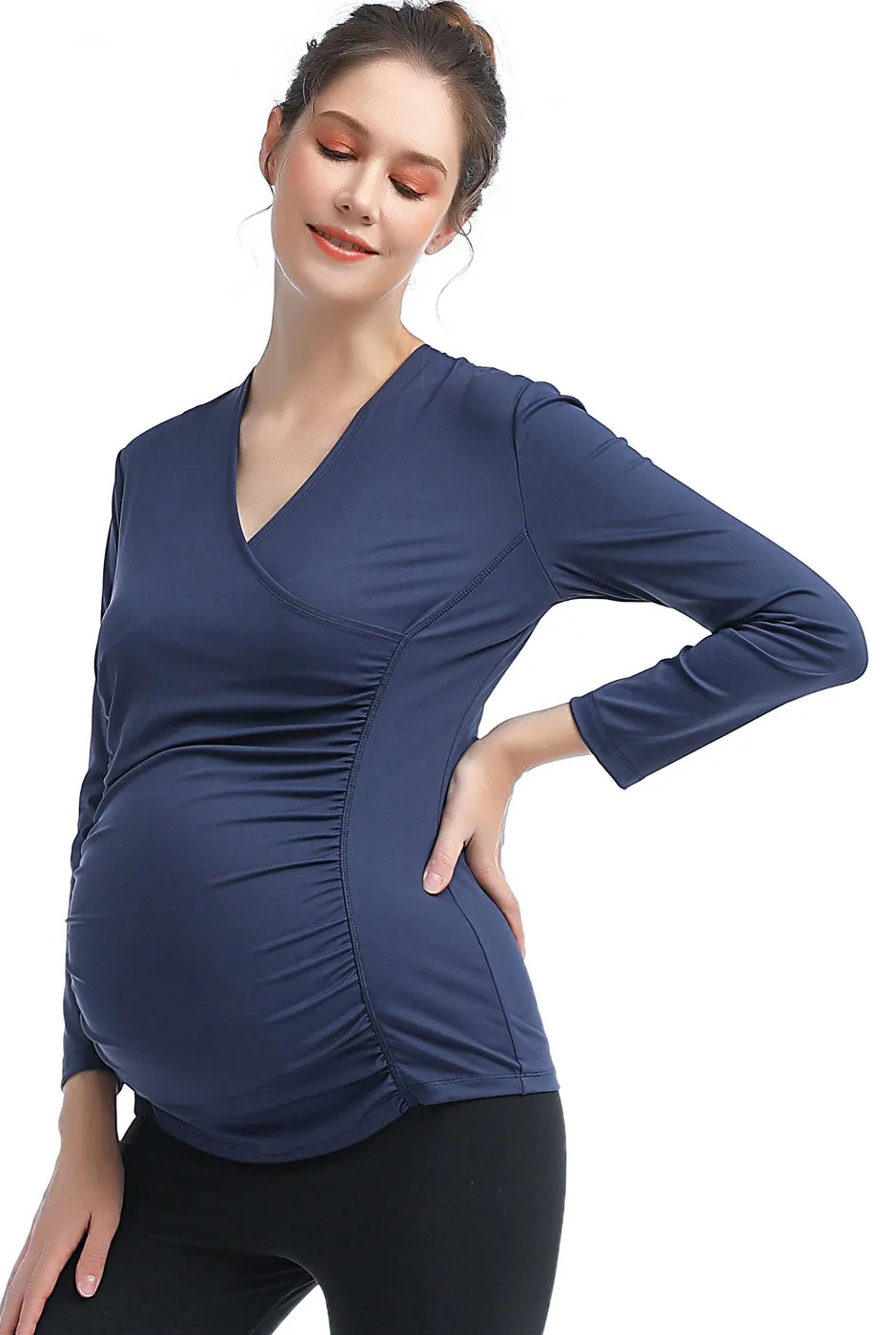 Kimi   Kai Maternity Essential Nursing Active Top